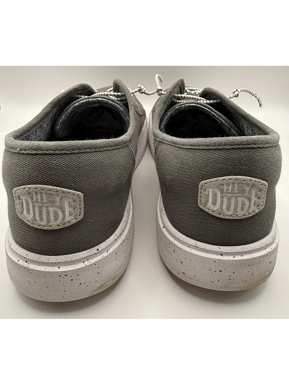 Hey Dude Cody M Sport Mesh Shoes Sz 13 Charcoal Gray Comfort Walking Slip On